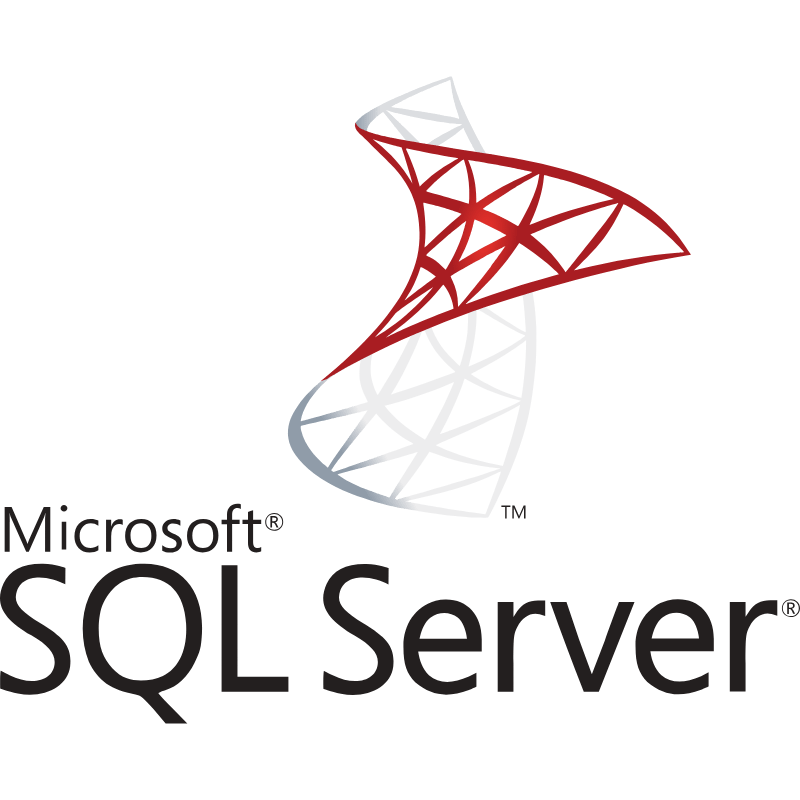 Microsoft SQL Server Database Logo